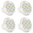 thumbnail image 2 of 4 Pcs Baby Stars Cloud Knobs for Kitchen Cabinet Cupboard Dresser Bookcase Drawer Pulls Handles Round Home Decor, 2 of 8