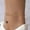 1.Gold Chain, variant on Boho Butterfly Crystal Good Plated Anklet Foot Beach Ankle Bracelet Women Gift-3.Rainbow Bead