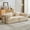 Beige 5, variant on Living Room Sofas Compression Sofa,Convertible Floor Sofa Bed with Fixed-Shape Frame,Single Seater Boneless Modular Sectional Sofa,No Assembly Required,Chenille fabric,for Living Room Bedroom,Dark Bl