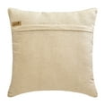 thumbnail image 2 of Pillow Case With Zipper, Decorative Beige 14"x14" (35x35 cm) Throw Pillow Covers, Jute Boucle Embroidery & Moroccan Throw Pillows For Sofa, Striped Pattern Contemporary - Jute Matrix, 2 of 5