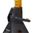 thumbnail image 3 of 3 Ton Car Jack Stand Adjustable Ratcheting High Strength Steel for SUVs RVs Trailers Trucks, 3 of 5