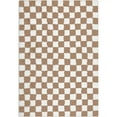 thumbnail image 5 of BERTHMEER 8'x10' Area Rugs for Living Room Bedroom Checkered Fluffy Shag Modern Contemporary Plush Fuzzy Geometric Soft Carpet Rugs, Brown, 5 of 5