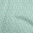 thumbnail image 1 of oneOone Silk Tabby Mint Green Fabric Underwater Sewing Material Print Fabric By The Yard 42 Inch Wide, 1 of 5