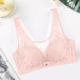 thumbnail image 2 of Women's Fashionable Casual Light Sexy Adjustable Lace Cup Less Rim Less Vest Style Thin Cup Bra, 2 of 9