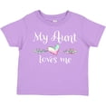 thumbnail image 3 of Inktastic My Aunt Loves Me- Heart Boys or Girls Toddler T-Shirt, 3 of 5