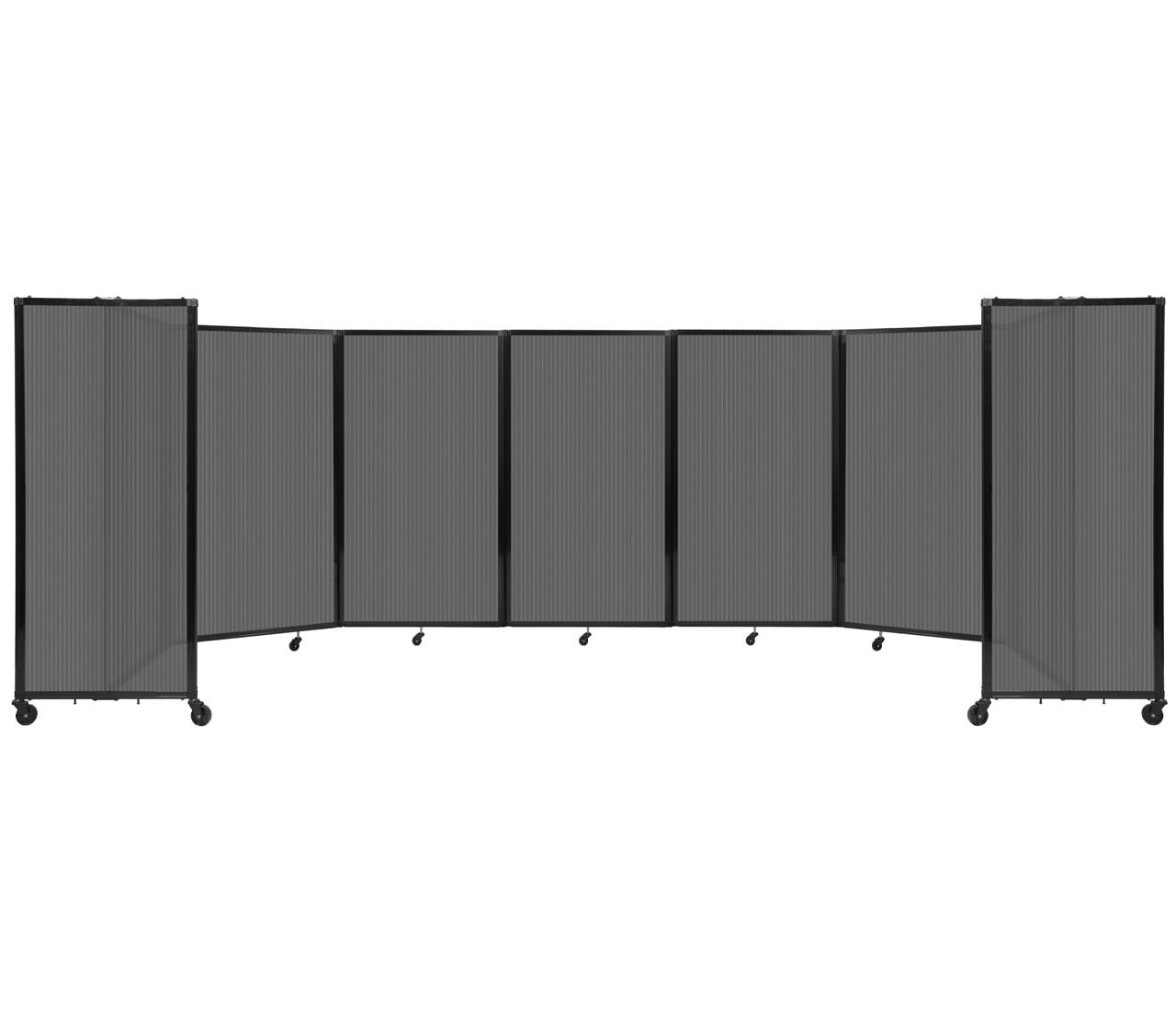 Versare Polycarbonate Room Divider 360 Portable Wall Partition