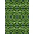 thumbnail image 1 of Ahgly Company Indoor Rectangle Patterned Green Novelty Area Rugs, 5' x 7', 1 of 6