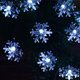 thumbnail image 3 of Dinheiro Luces solares de copo de nieve 20/3050 piezas LED 8 patrones jardín fiesta patio decoración navideña, 3 of 5