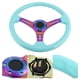 thumbnail image 5 of Volante De Carreras, Volante Azul Claro Para El Auto De Carreras, 5 of 7