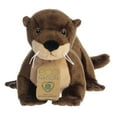 thumbnail image 2 of Aurora - Large Brown Eco Nation - Eco Hugs 16" River Otter - Responsibly Made Stuffed Animal, 2 of 5