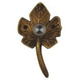 thumbnail image 2 of Waterwood Solid Brass Small Leaf Doorbell in Black - Wired & Illuminated Push Button from Environmentally Friendly Recycled Material, 2 of 4