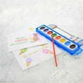 thumbnail image 3 of BAZIC 8-Color Semi-Moist Watercolor Set with Brush, 3 of 7