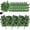 Z-1-Green, variant on Artificial Ferns, Faux Ferns, Fake Ferns, Grave Decorations for Cemetery, Fern Stems, Silk Greenery for Floral Arrangements, Artificial Fern Leaves Stem Faux Greenery Plant 1Pcs