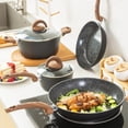 thumbnail image 2 of Juego de utensilios de cocina Vkoocy, antiadherente, cerámica de inducción, 6 piezas, 2 of 9
