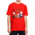 thumbnail image 1 of Camiseta de Peanuts, Charlie Brown y Snoopy, camisetas de truco o trato, camisetas de manga corta, camisetas de verano de algodón, ropa de gran tamaño con cuello redondo, 1 of 5