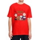 thumbnail image 1 of Camiseta de Peanuts, Charlie Brown y Snoopy, camisetas de truco o trato, camisetas de manga corta, camisetas de verano de algodón, ropa de gran tamaño con cuello redondo, 1 of 5