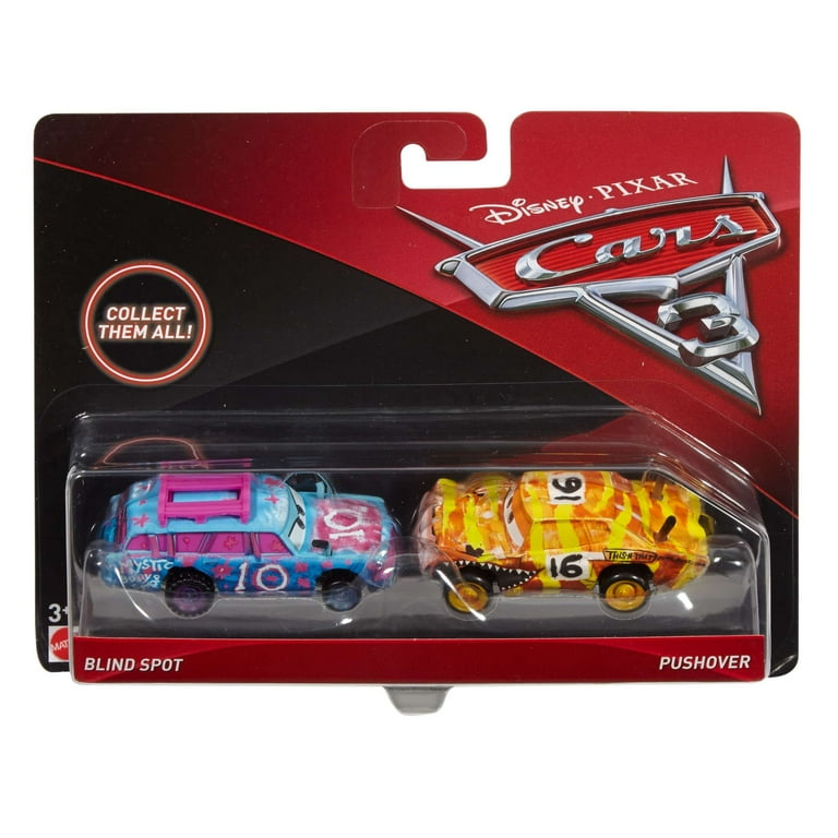 カーズ3 ミニカー BLIND SPOT PUSHOVER Disney/Pixar Cars 3 Blindspot & Push Over Die-cast Vehicle 2-pack