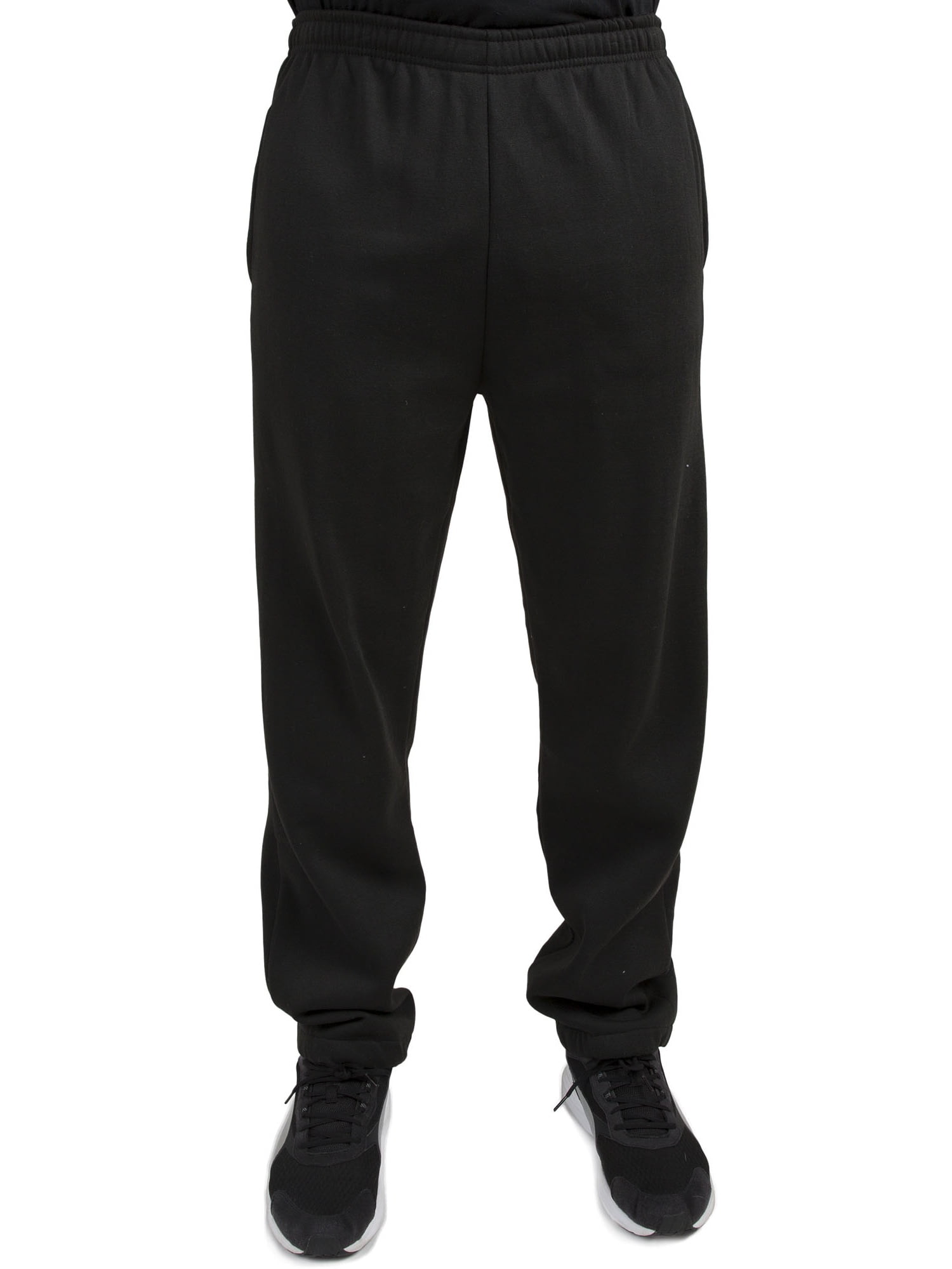 Black joggers mens walmart Clearance