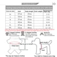thumbnail image 3 of kladzum Dogs Sweatshirt 9 Colors Pet Dog Classic Sweater Wool Sweater Clothes Warm Sweater Winter Warm Dog Clothes, 3 of 3