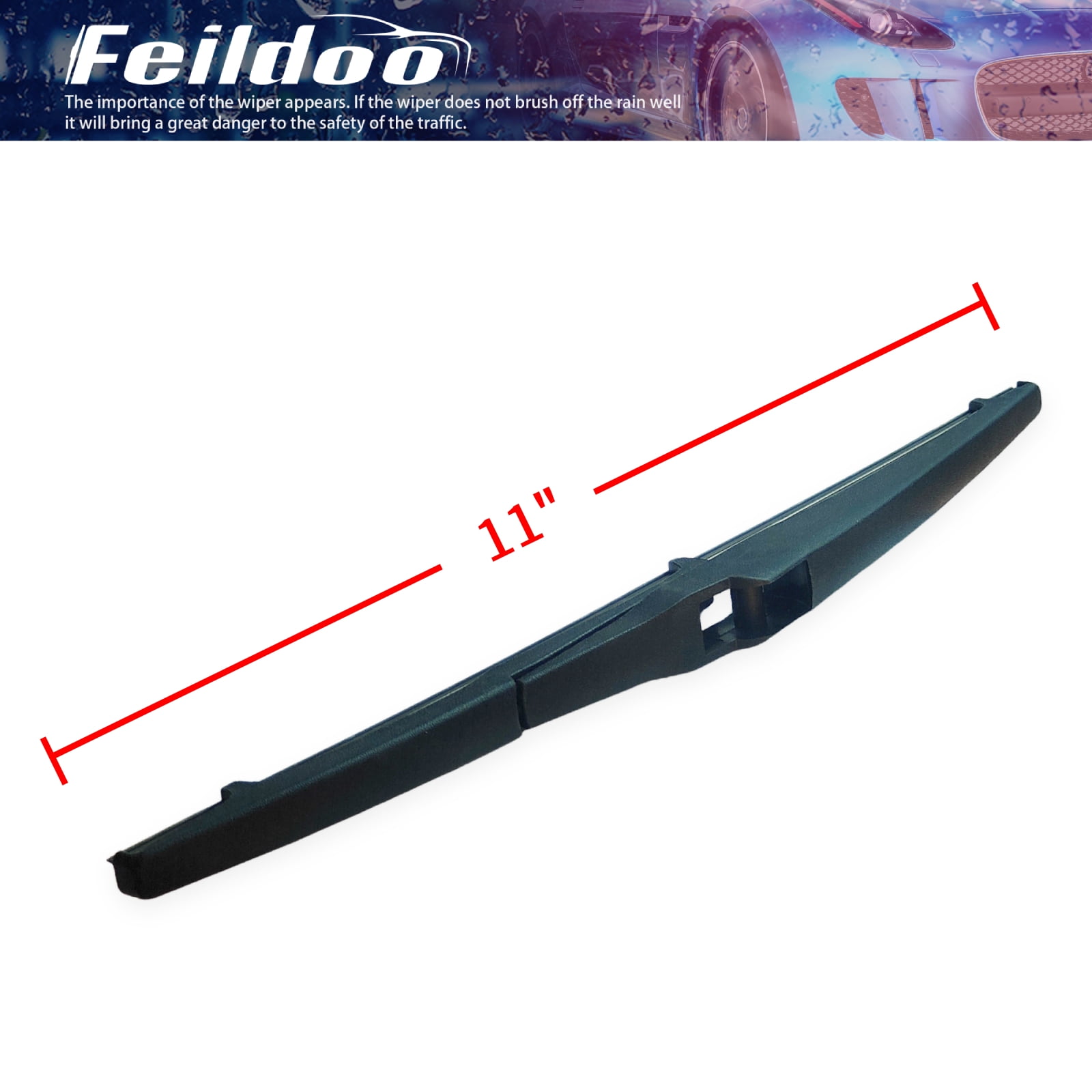 Feildoo Front & Rear Windshiled Wiper Blades Fit For Hyundai Kona 2018-2024, Pack of 3, Y23B5E4S