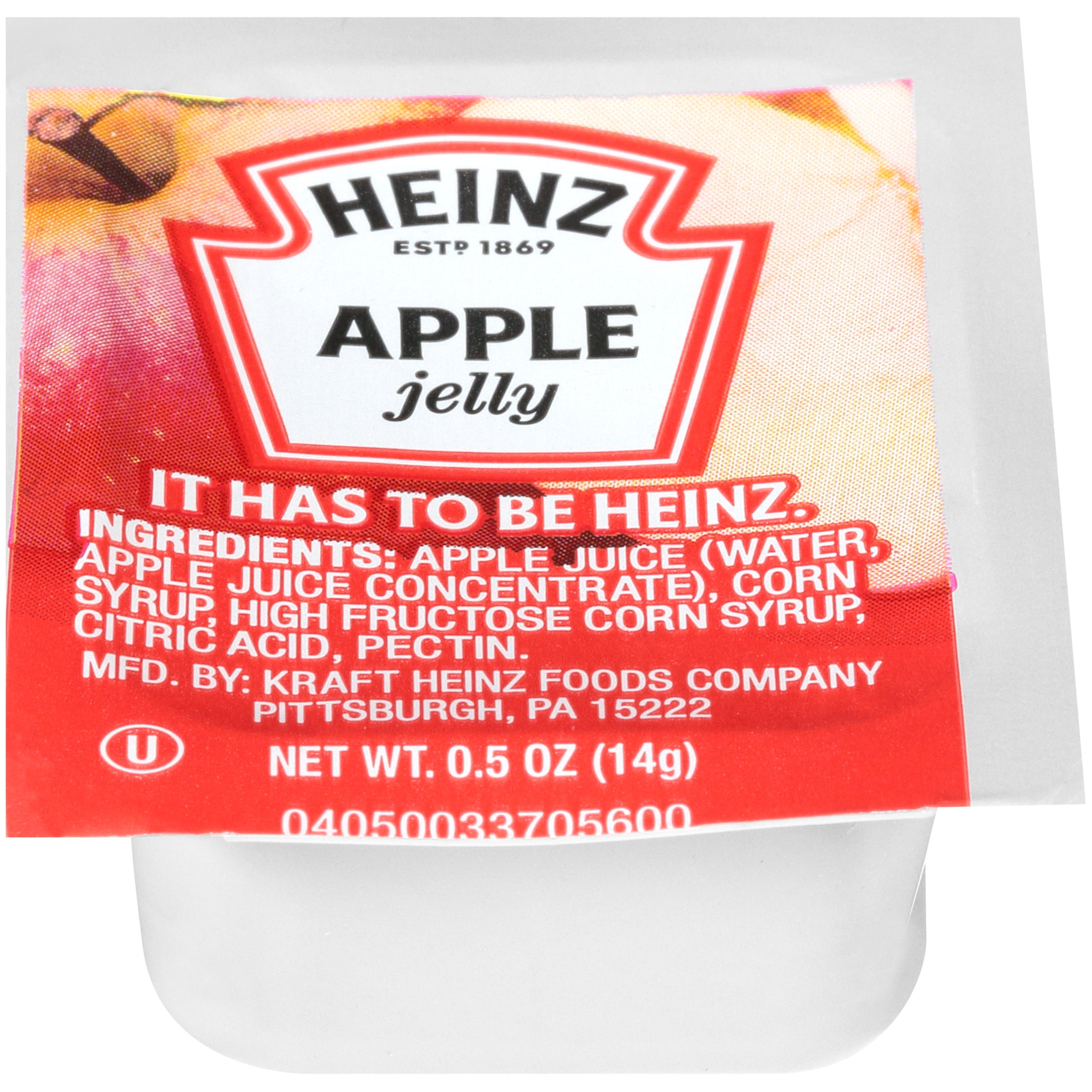 Jelly Heinz Single Serve Assorted Jelly (Grape, Mixed Fruit, Apple
