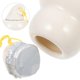 thumbnail image 2 of Ceramic Small Gourd Shaped Jar Ceramic Gourd Tea Jar Ceramic Powder Storage Jar, 2 of 4