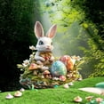thumbnail image 2 of Bewildely Libros de Pascua para niños Lecturas divertidas y educativas de Pascua Decoraciones de Pascua al aire libre Peters Rabbit Decoración del hogar do, 2 of 5