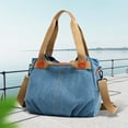 thumbnail image 4 of Felwors Sac à Bandoulière Rétro pour Femme à une Épaule, Grande Capacité, Sac à Main Mode, Sac en Toile Simple et Polyvalent pour Femme, Sac pour Femme, 4 of 5