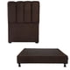 thumbnail image 1 of Recámara Individual Kami Chocolate con Cabecera + Box Base Cama, 1 of 12