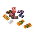 thumbnail image 4 of Set de Adornos para el Cabello Tejidos a Mano con Diseño Exclusivo , Multicolor, 3 piezas, 4 of 7