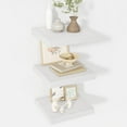 thumbnail image 4 of Floating Shelves  Deep Floating Shelf Wall Mounted  Wall Shelves  Rustic Deep Bookshelf  Extra Deeper &amp; Thicker Display Shelves for Bedroom  Living Room    Set of, 4 of 6