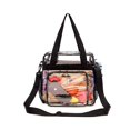 thumbnail image 1 of Bolso transparente del bolso de la playa del bolso del viaje con el bolso del lavado del pvc de la prenda impermeable del bolso del teléfono móvil de la cremallera Rojo Verde, 1 of 5