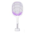thumbnail image 1 of Raqueta Mata Mosquitos Lámpara Led Recargable Electrica, Color Blanco, 1 of 5
