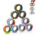 thumbnail image 2 of Juego de anillos magnéticos Fidget Toy Finger Rock, 9 unidades, para adultos, 2 of 6
