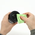 thumbnail image 4 of Unique Bargains 10 Pcs Reusable Glasses Cleaning Cloth for Glasses 5.91"x5.91" Light Green, 4 of 5