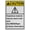 Warning Sign 1, variant on Industrial ANSI Vertical MSDS Right to Know Warning Sign - 8"x12" for Indoor/Outdoor Workplace (Hazardous material may be used in this area See MSDS/Right to Know information)