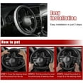 thumbnail image 5 of Bling Car Steering Wheel Cover for Women, Sparkling Crystal Rhinestone Auto Wheel Protector, Anti Slip Cover Fit 15 Inch Steering Wheel, Universal Car Accessories, White, 5 of 12