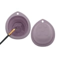 thumbnail image 5 of Unique Bargains Teardrop Shape Makeup Brush Cleaning Mat 1 Pc Dark Purple, 5 of 6
