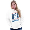 thumbnail image 5 of United States of Awesome Patriotic Hoodie Sweatshirt Women Men Brisco Brands L, 5 of 6