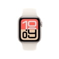 thumbnail image 3 of Open Box Apple Watch SE 3 [GPS + Cellular 40mm] Smartwatch with Starlight Aluminum Case with Starlight Sport Band - M/L, 3 of 10