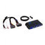 PAC - Amplifier Integration Interface for Select Chrysler, Dodge, Jeep, and RAM Vehicles - Black/Blue