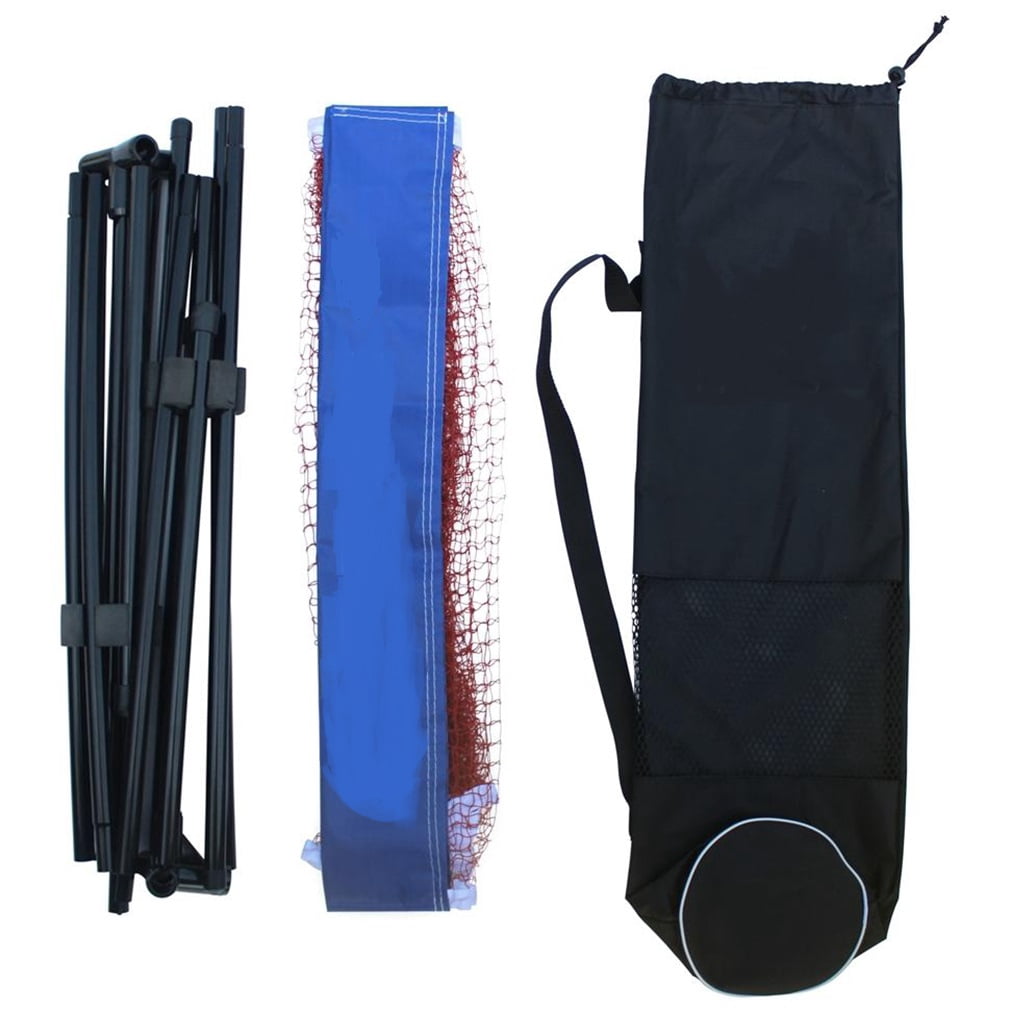 Home Gym Equipment Portable Large Volleyball Badminton Tennis Net with Carrying Bag Stand/Frame 14FT,Exercise Equipment