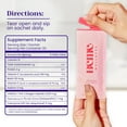 thumbnail image 5 of BeMe Liquid Collagen for Women, 2x Faster Absorption & High Bioavailability, boosted with Biotin, CoQ10, & Vitamin C - Peach 15 Sachets, 5 of 6