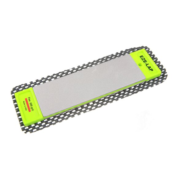 EZE-LAP DD6SF/C 2 by 6 Double Sided Diamond Sharpening Stone SF/C, Non Skid Pad Included