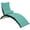 Gray-Rattan, variant on Lounge Chair for Outdoor, Pool Lounge Chair with Cushion, Rattan Chaise Lounge with 5-position Adjustable Backrest, Patio Lounger Recliner Max Weight 350 lbs