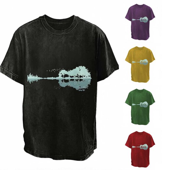 WERYOUNG Boys Graphic Tees Music Concert Short Sleeve Crewneck Cartoon Print T Shirts Casual Summer T-Shirt Trendy Top 3-4 Years
