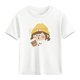 thumbnail image 5 of Blusas y camisas de manga corta con cuello redondo para niños Camiseta de verano de manga corta estampada para niñas Jersey elegante de cuello redondo para niñas Top de algodón para niños, 5 of 6