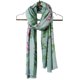 thumbnail image 1 of Bufanda ligera con estampado floral, chal, bufandas de moda, chales con protección solar, 1 of 5