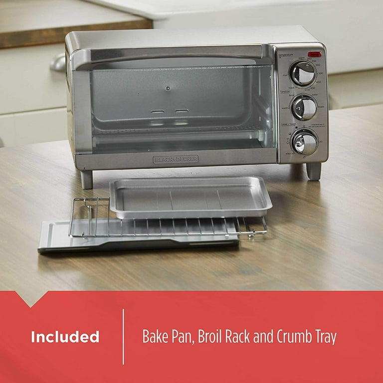Black decker toaster oven walmart deals