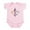 Petal Pink, variant on CafePress - Mardi Gras Fleur De Lis Infant Bodysuit - Baby Light Bodysuit, Size Newborn - 24 Months